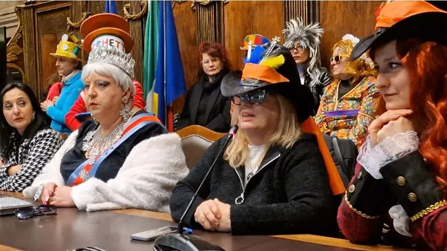 Viterbo, presentazione del carnevale
