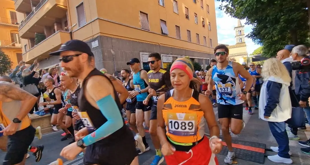 La prima mezza maratona di Viterbo è stata un successo