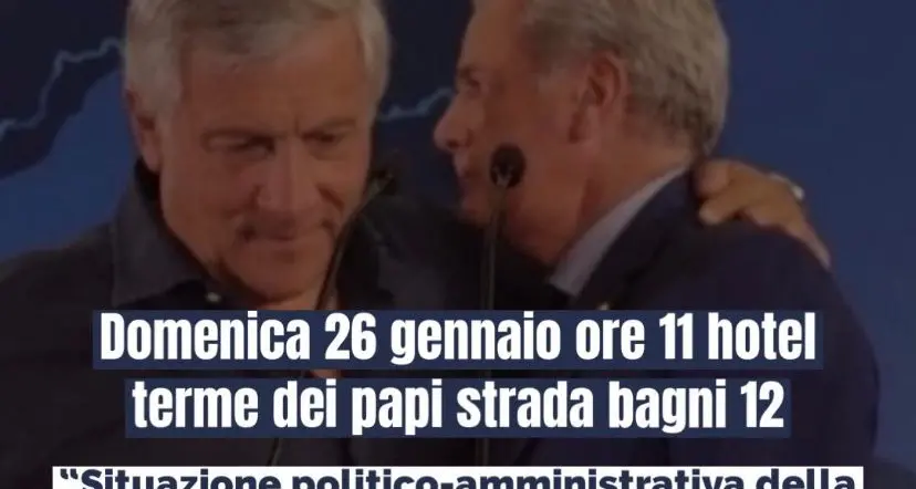 «Un incontro di dialogo con la città in seno al centrodestra»