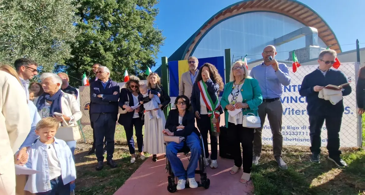 Viterbo, la palestra di Santa Barbara ha preso vita