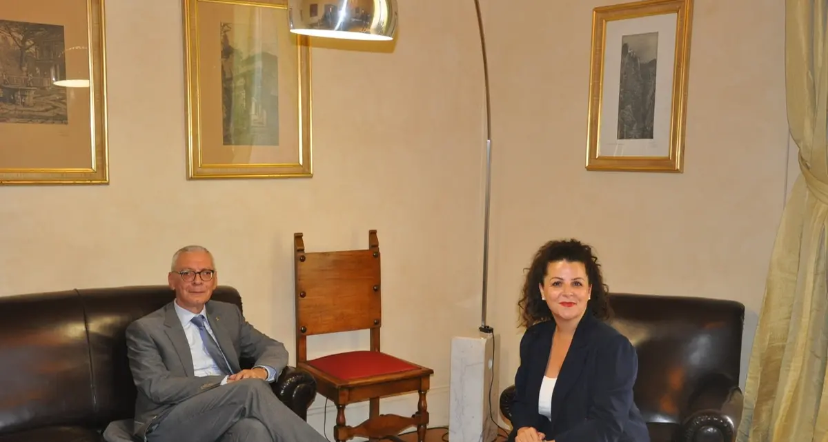 Viterbo: la sindaca ha ricevuto il prefetto Pomponio a Palazzo dei Priori