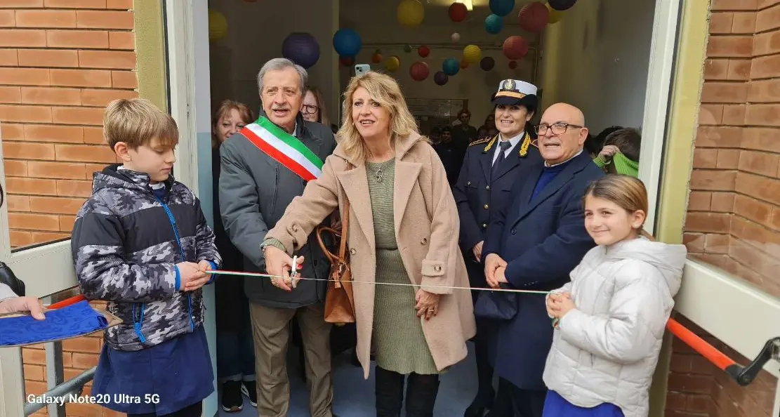 Santa Marinella, completata la riqualificazione della scuola Pirgus