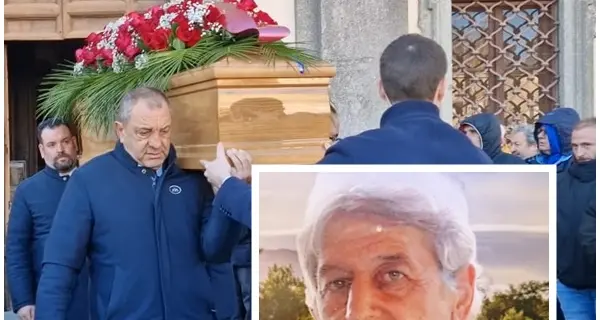 Il paese di Caprarola si è fermato per l’addio a Renzo Cristofori