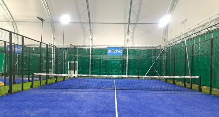 Inaugurati a Montefiascone nuovi campi da padel al coperto