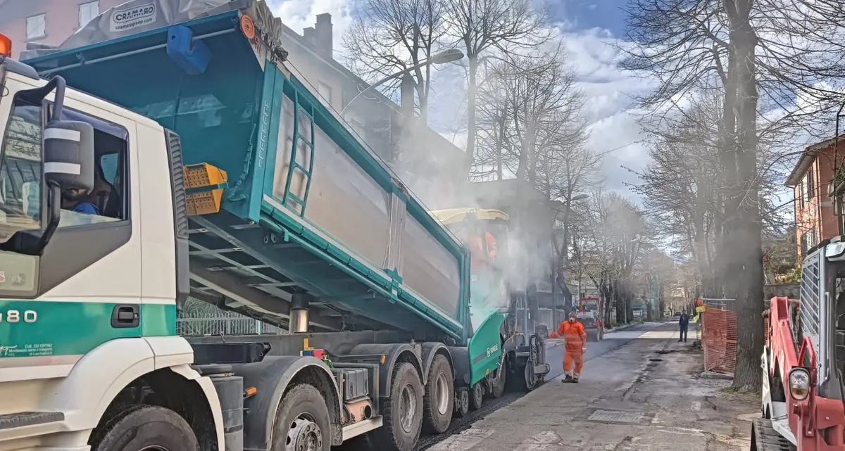 Asfaltature: da lunedì nuovi interventi a Viterbo