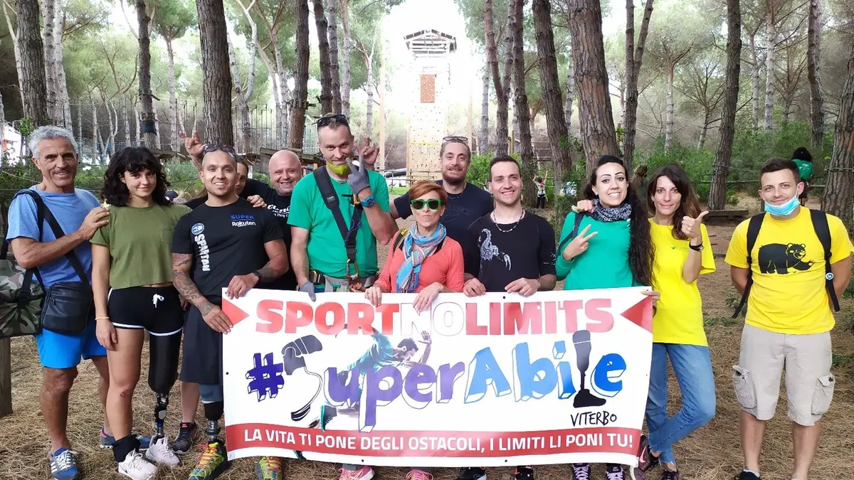 Superabile no limits al parco avventura