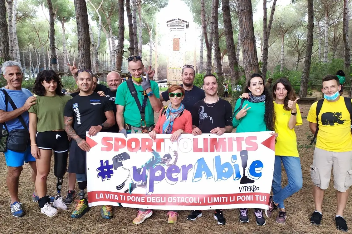 Superabile no limits al parco avventura