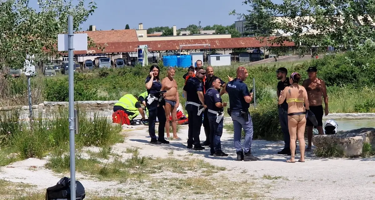 Tragedia al Bullicame: uomo si accascia e muore