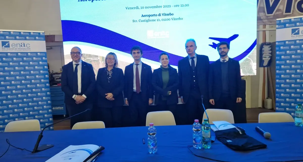 Un aeroporto regionale a Viterbo entro il 2024