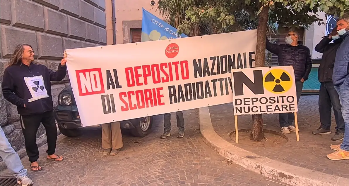 Deposito scorie nucleari, Tuscia a rischio