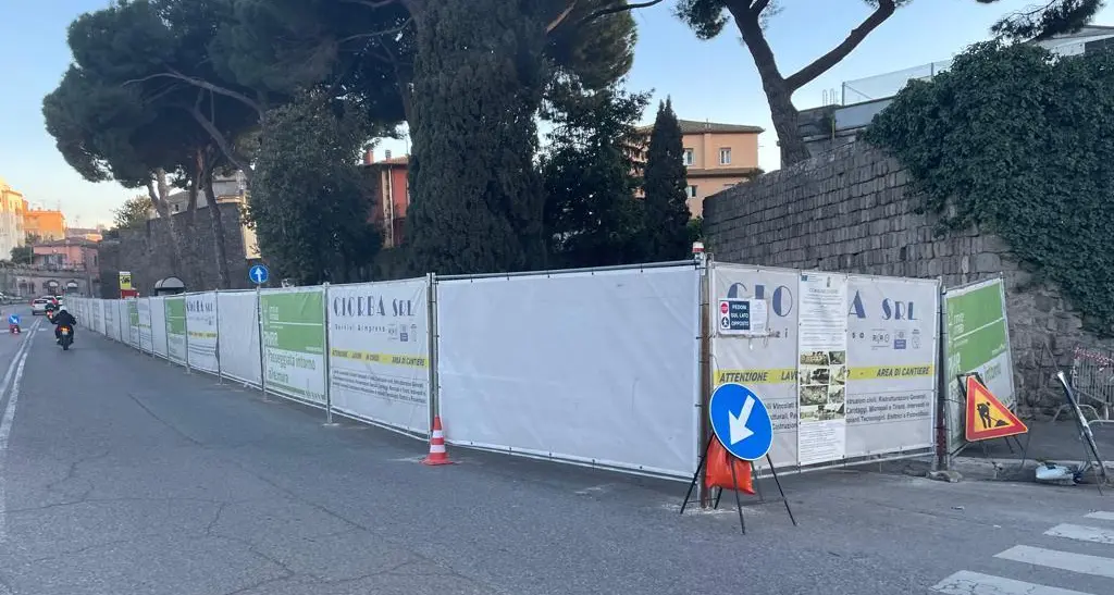 «Viterbo, addio al giardino di Porta San Marco»