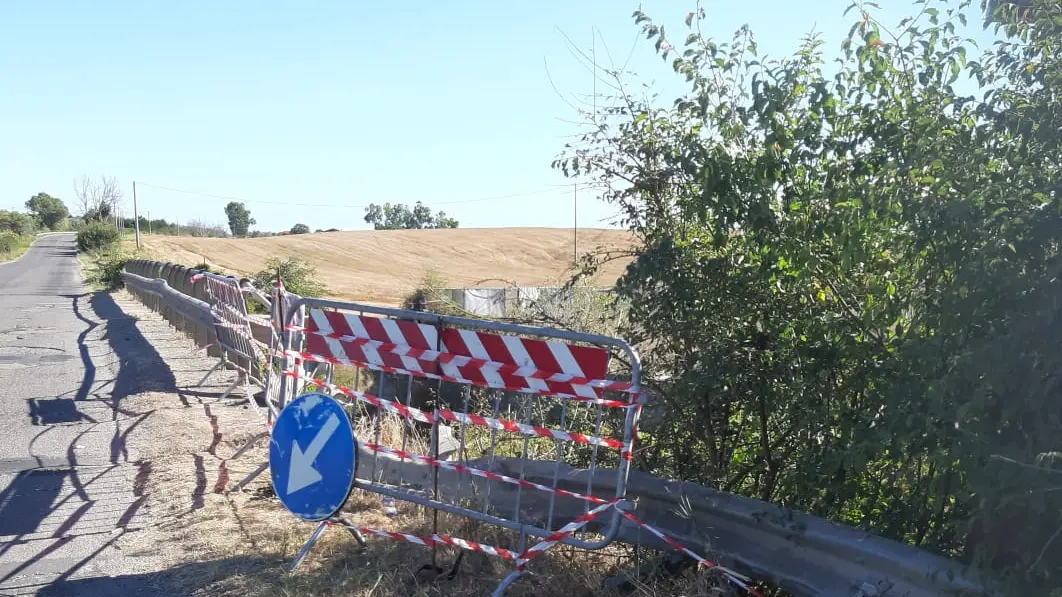 Il ponte Sodo dove è precipitato Matteo Meneghetti
