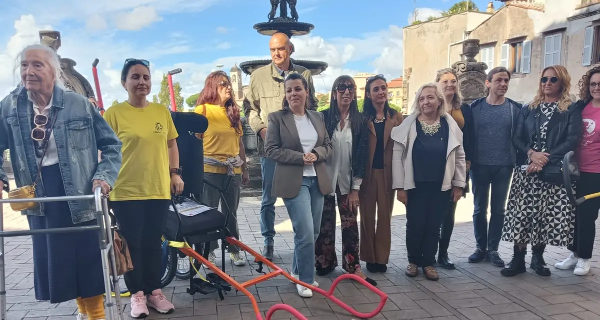 Viterbo, la via Francigena diventa accessibile alle persone speciali