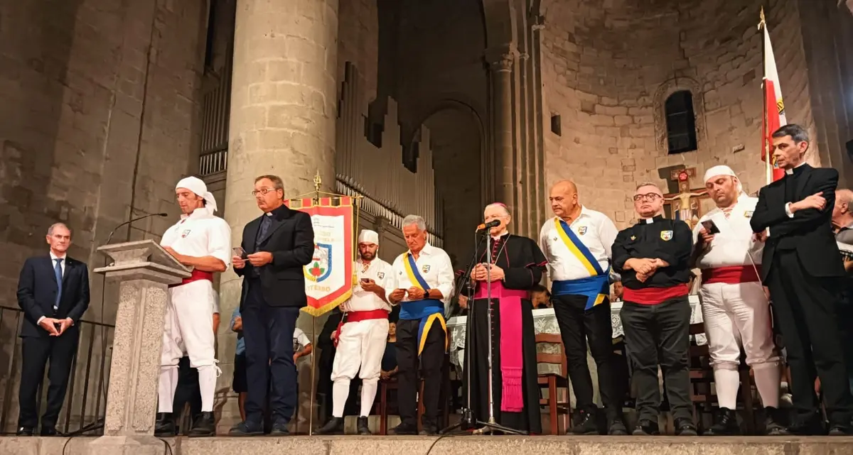 Viterbo: «Siate testimoni del cuore di S. Rosa», Trasporto è alla partenza