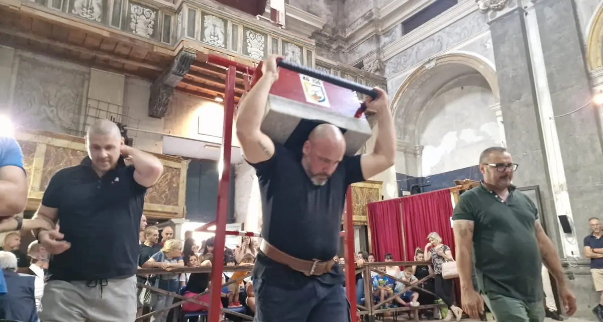 Facchini di S. Rosa, il calendario delle prove di portata