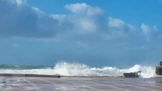 Mareggiata alla Marina