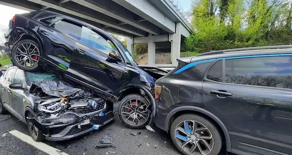 Incidente in A1 tra Orte e Attigliano: 6 auto coinvolte in uno scontro