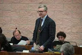 <p>Il capogruppo di FdI Vincenzo Palombo</p>\\n
