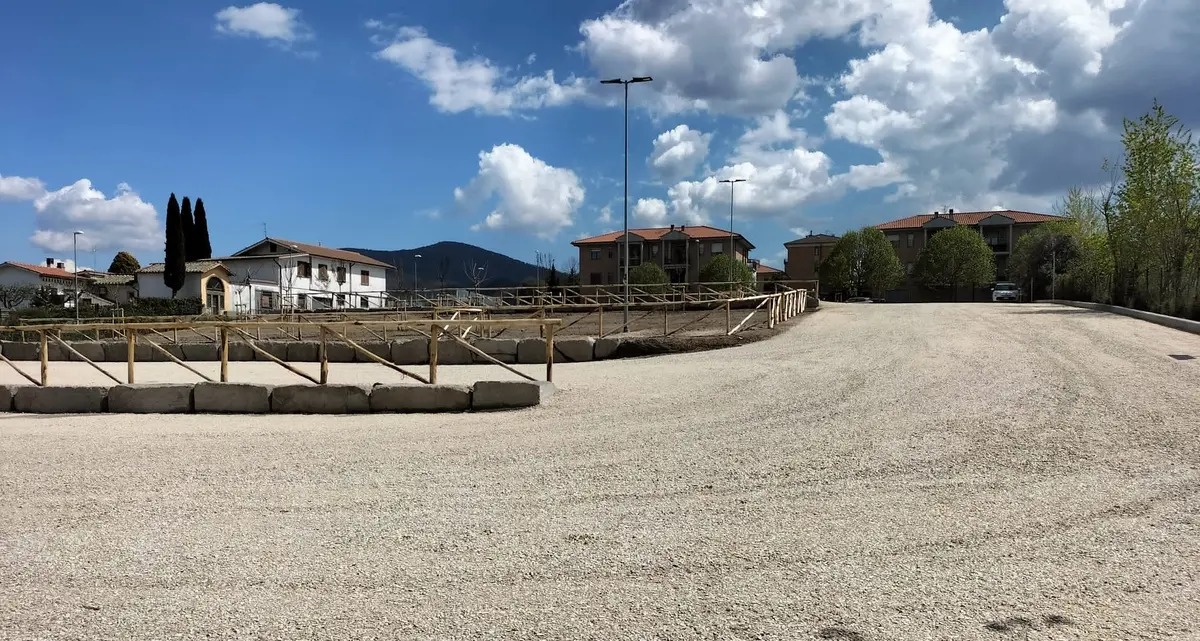 Bagnaia, riapre il parcheggio vicino al cimitero