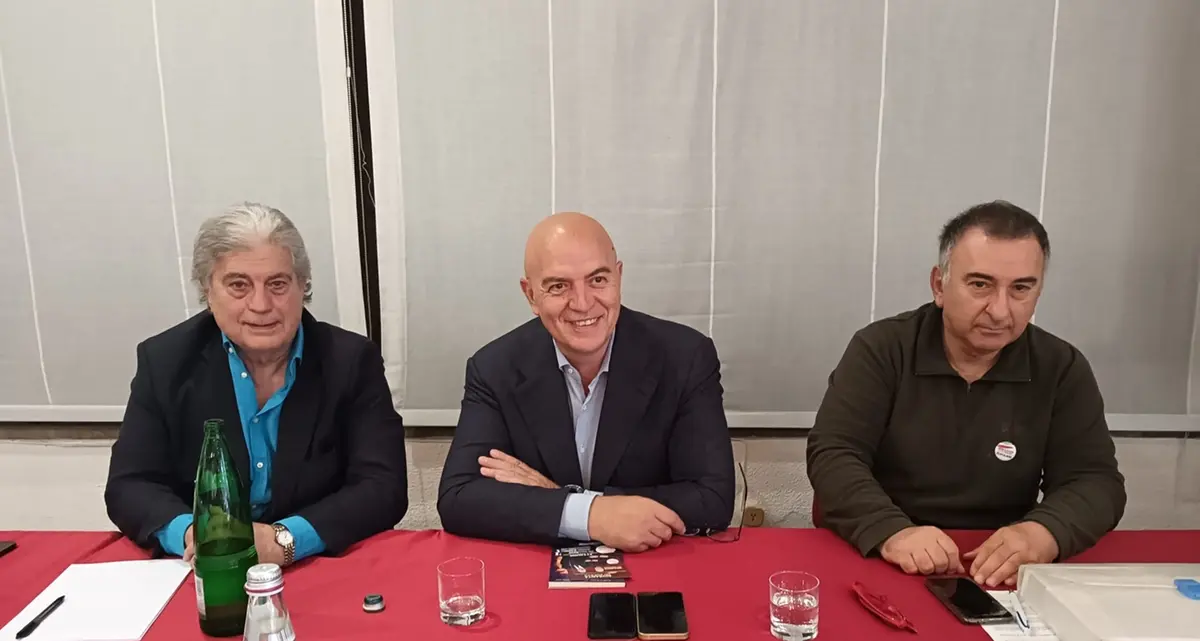 Marco Rizzo a Viterbo lancia Giovanni Masotti alle Europee