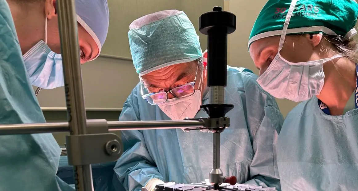 All’ospedale Andosilla innovativo intervento chirurgico