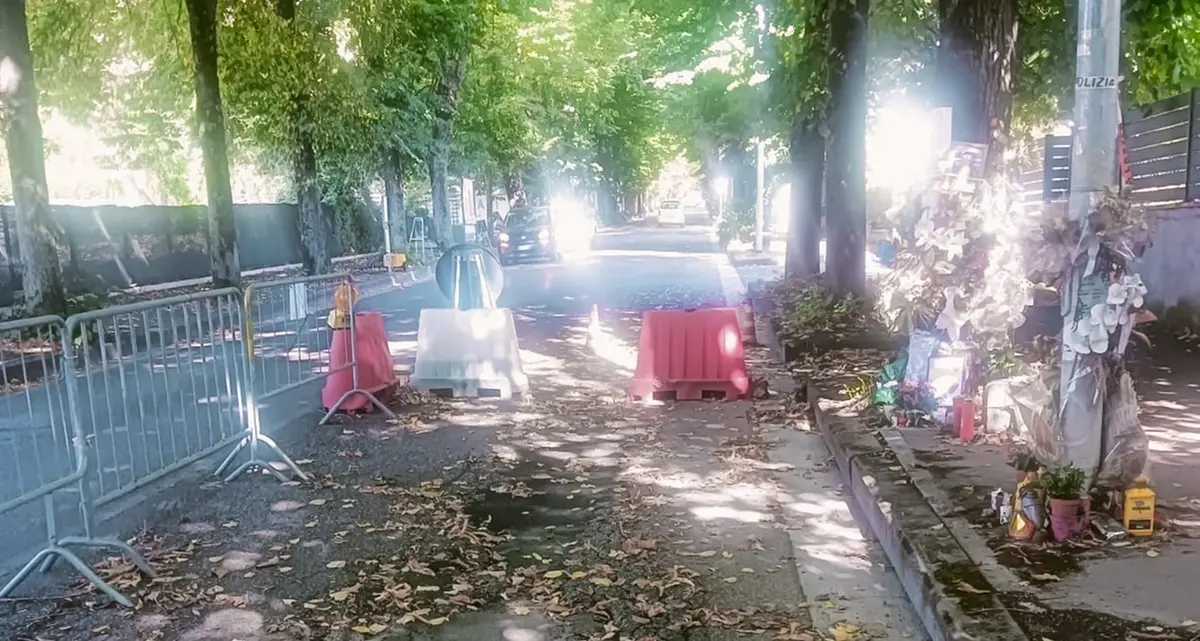 Viterbo, viale Trieste resta chiuso