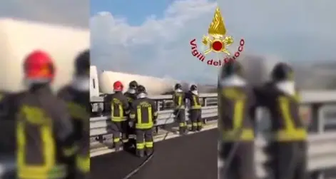 «Chiusura dell’A1 dopo incendio di tir, evitate ripercussioni nella Tuscia»